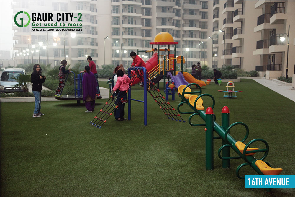 Gaur City 16th Avenue kids play area