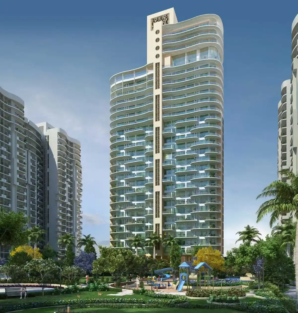 Mahagun Marvella Project Artistic Elevation View