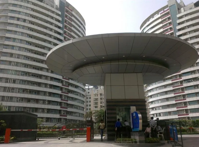 Omaxe Twin Tower Front View