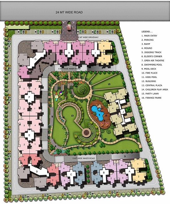 park-avenue site plan
