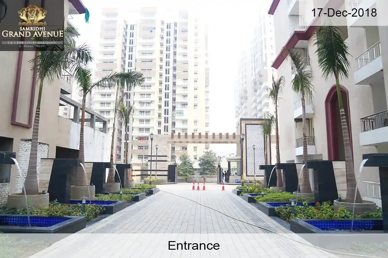 Samridhi Grand Avenue Main Entrance